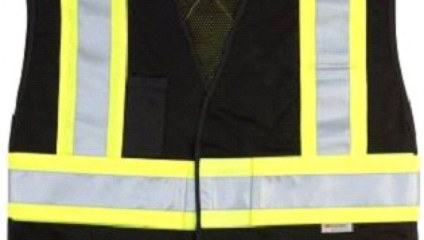 5 Point Tearaway Mesh Vest with High Visibility Contrast Reflective Material